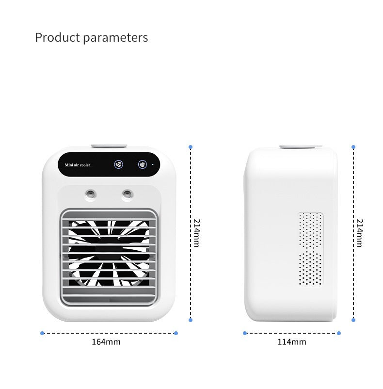 Mini Air Conditioner - Touch Screen Water Cooling Fan