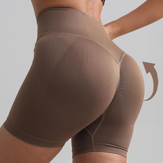 Women's Seamless High Waist Shorts