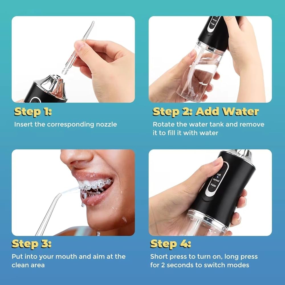 USB Rechargeable Water Flosser